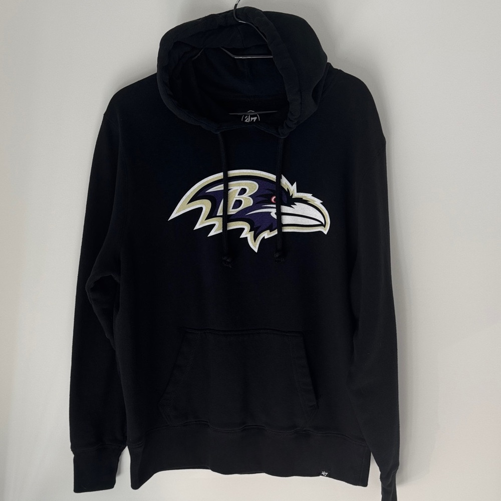Large Black Baltimore Ravens Hoodie